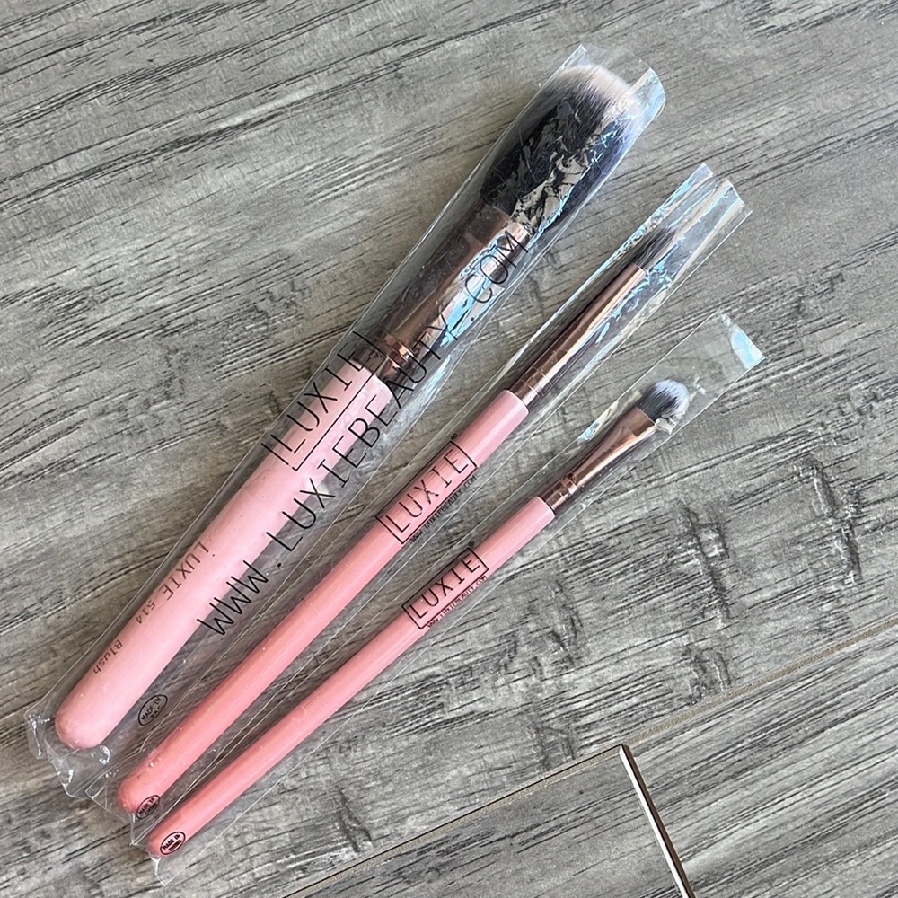 Set of 3 Luxie Brushes